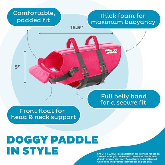 Outward Hound Dog life jacket - Picture 5 of 8